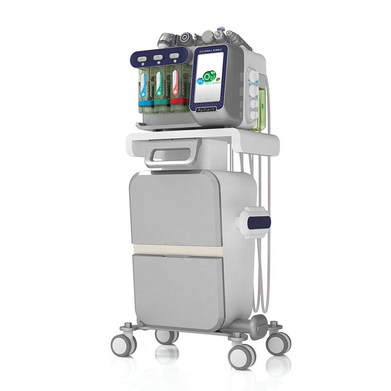 7 in 1 Hydra Machine Manufacturer - New Design Skin Analyzer Hydro Dermabrasion 7 Inch Touch Screen Desktop Device
