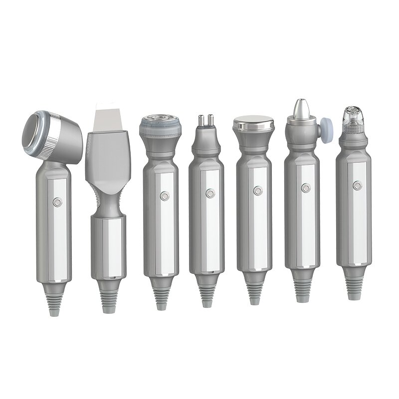 Small Bubble Beauty Instrument - Desktop Microdermabrasion 7 Inch Touch Screen 24L Vacuum Blackhead Removal