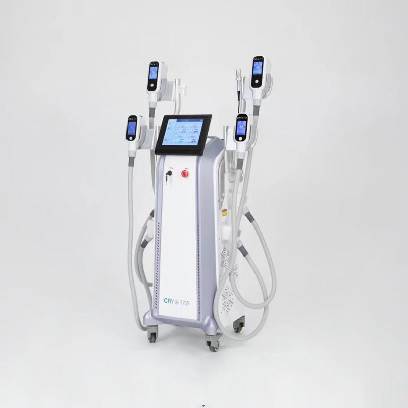Cryo Therapy Slimming Machine Manufacturer - Cooling Heating 4 Handles Cryolipolysis Weight Loss Salon Beauty Equipment