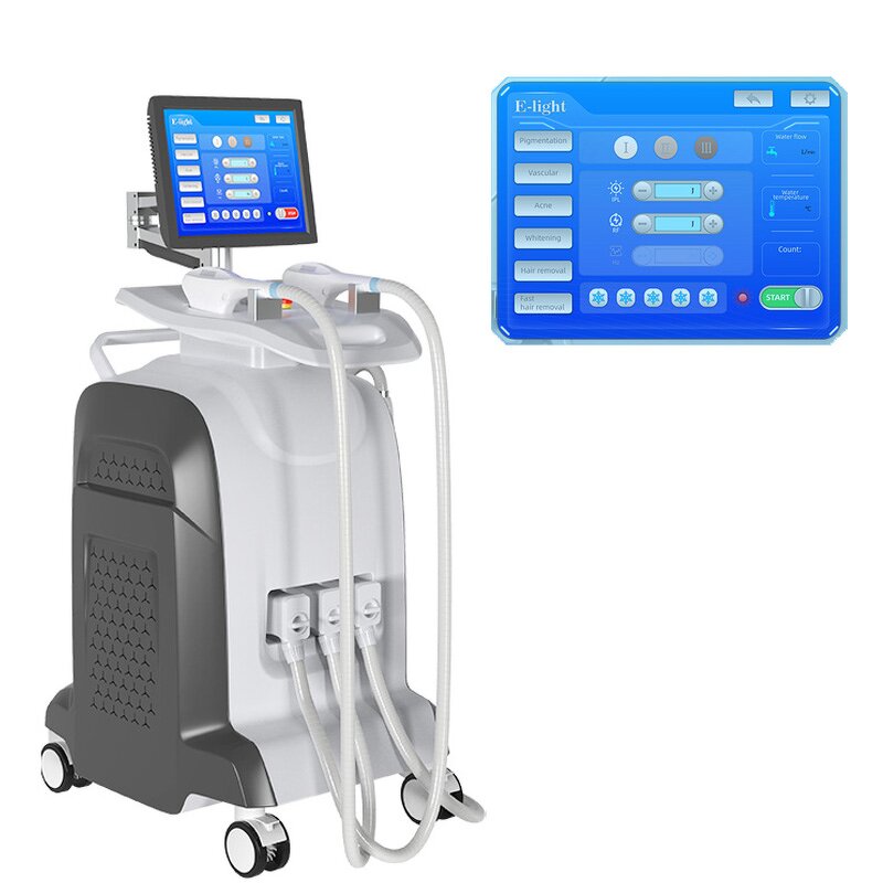 3 in 1 Opt Beauty Machine - E Light IPL RF Nd Yag Laser Hair Tattoo Removal Face Lifting Pico Laser