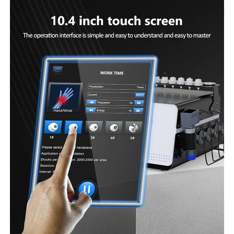 Shock Wave Therapy Machine - 2025 Specialized Rehabilitation Portable Focused Pain Relief Physiotherapy Equipment