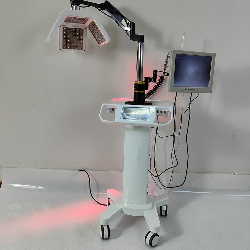 Laser Hair Growth Machine - Multifunctional Scalp Massage 650 Nm Hair Loss Treatment Salon Device