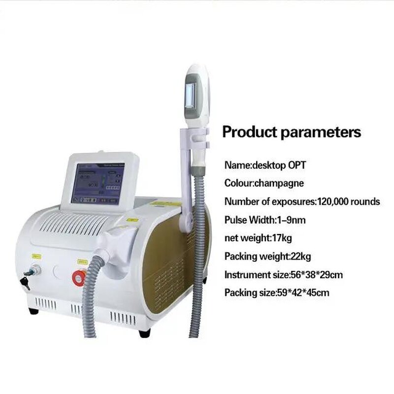 IPL OPT Machine - Factory Direct 1200W Fast Painless Hair Removal Laser Salon Equipment for Sale