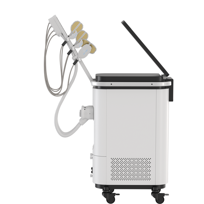 PE Face Machine - 2025 ABS Electromagnetic V Facial Ems RF Wrinkle Removal Face Lifting Salon Device