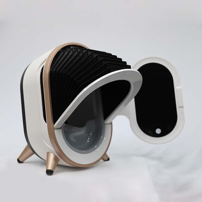 3D Dermatoscope - Aisia Skin Analyzation Smart Mirror Wood Lamp UV Face Scanner Magic Mirror Salon Equipment