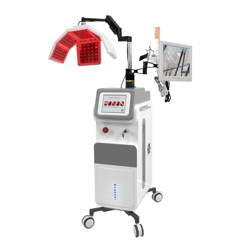 Laser Hair Growth Device - 650nm Lift Regenerate Hair Reduce Inflammation Visual Beauty Salons Equipment