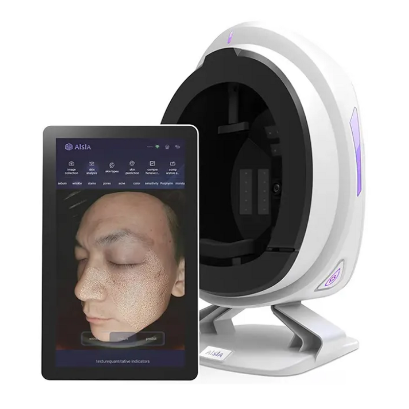 3D Skin Scanner - Portable AI Automatic Face Recognition 36MP Smart Screen Magic Mirror Home Commercial Use