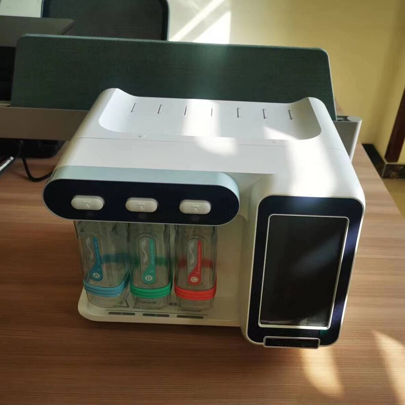 7 in 1 Hydra Machine Manufacturer - New Design Skin Analyzer Hydro Dermabrasion 7 Inch Touch Screen Desktop Device