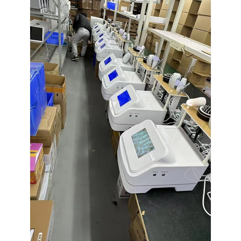 Hair Growth Machine - HOT Desktop Air Cooling Infrared 5-in-1 Hair Analyzer Scalp Care Salon Equipment