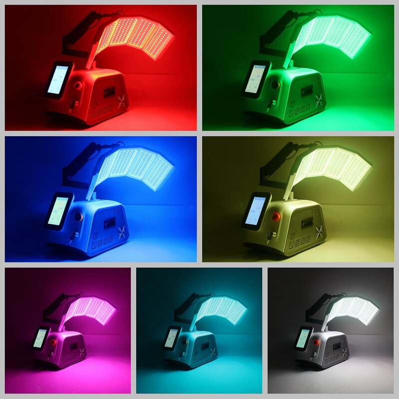 LED PDT Machine - 2025 Home Use Desktop ABS 7 Color Facial Anti-Aging Personal Care Beauty Equipment
