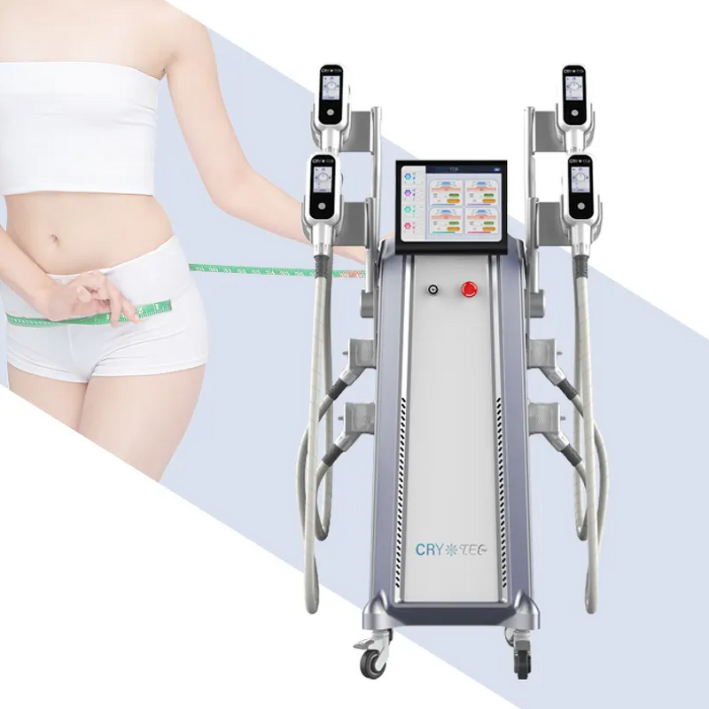 Cryo Therapy Slimming Machine Manufacturer - Cooling Heating 4 Handles Cryolipolysis Weight Loss Salon Beauty Equipment