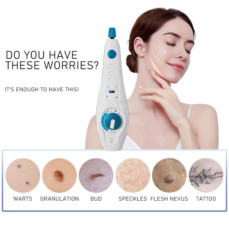 Desktop Plasma Pen - Professional Skin Care Face Lift Acne Treatment Skin Rejuvenation Salon Device