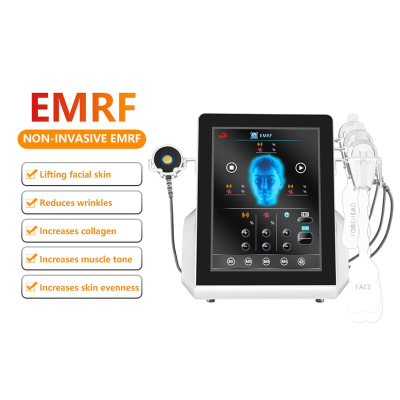 EM RF Face Lift Machine - Desktop 15 Inch Touch Screen Wrinkle Remover Eyes Face Tightening Anti-aging