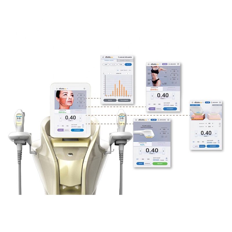 HIFU Facial Machine Manufacturer - 2025 Upgraded High Intensity Focus Face Lifting Wrinkle Removal Salon Equipment