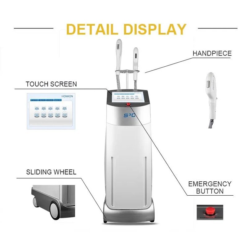 IPL Laser Hair Removal - Hot Saling Painless Skin Rejuvenation Beauty Area Salon Treatment Equipment
