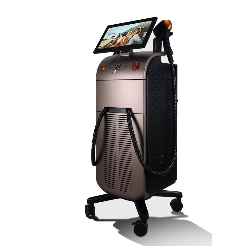 Diode Laser Hair Removal Machine Manufacturer - 2025 Platinum Ice Titanium Soprano 808/755nm 2000W 1600W Salon Equipment