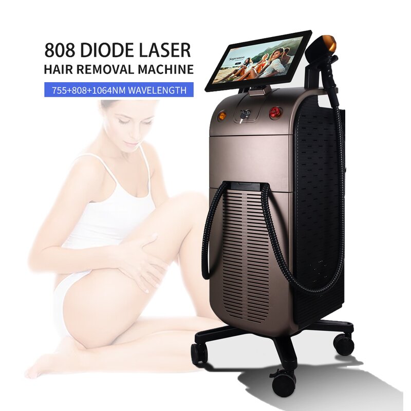Diode Laser Hair Removal Machine Manufacturer - 2025 Titanium 4K Ice Triple Laser Salon Beauty Equipment