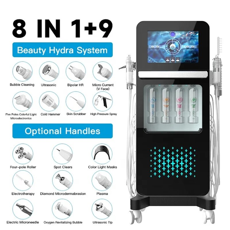 Hydra Aqua Peel Machine Manufacturer - Professional Standing 12.1" Touch Screen Deep Cleaning Microdermabrasion Salon Device