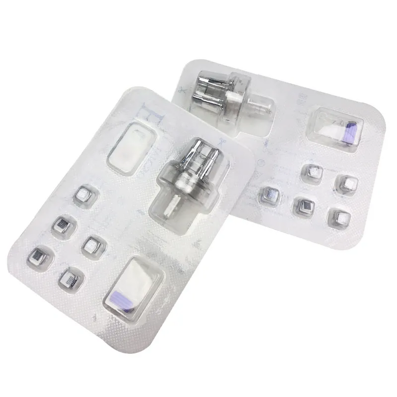 EMS Microcrystalline Head - Monocrystalline Silicon Replacement Set Injector Mesotherapy Gun US Lips Care