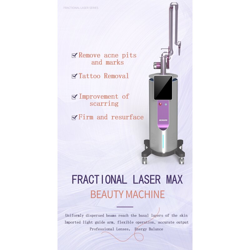 Fonota CO2 Laser Machine Manufacturer - 60W Fractional 4D Skin Resurfacing RF Tattoo Removal Salon Beauty Equipment