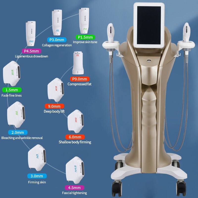 HI-FU Machine Manufacturer - High Power Face Lifting Anti-Aging Skin Tightening Weight Loss Standing Salon Device