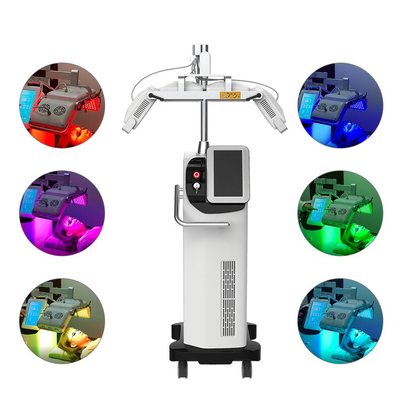Portable PDT LED Device - Infrared Therapy 7 Color Red Light Beauty Salon Equipment