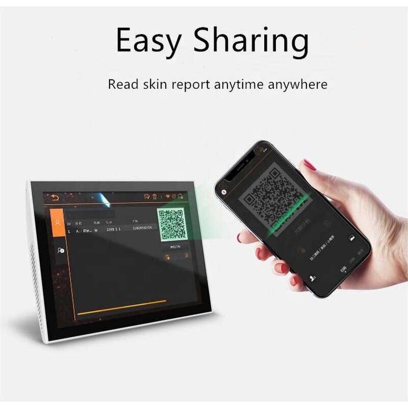 Smart Skin Analysis Machine - Face Care UV Light Clinic Scanner EU IT JP US ZA Plugs Type