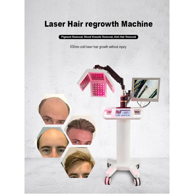 NOVA NV-HG1 Laser Machine - 650NM Diode Hair Growth Regrowth Light Therapy Commercial Salon Equipment