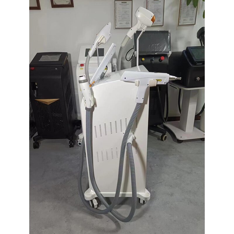 4in1 Laser Machine - 2025 808+ipl+nd Yag+rf Tattoo Hair Removal Multifunctional Salon Beauty Equipment