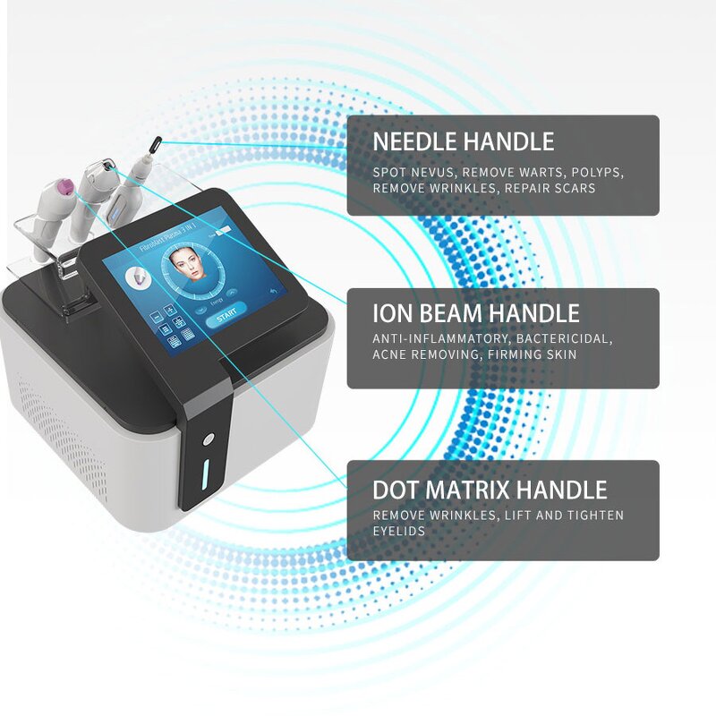 3 in 1 Fractional Plasma - New Arrival Professional ABS RF Spot Removal Skin Tightening Face Lift