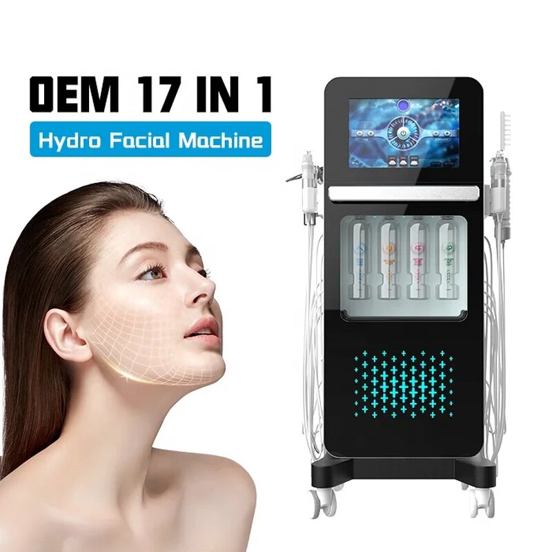 Hydra Aqua Peel Machine Manufacturer - Professional Standing 12.1" Touch Screen Deep Cleaning Microdermabrasion Salon Device
