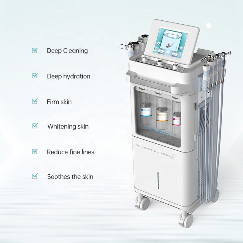 NOVA NV-WX9 Oxygen Machine Manufacturer - Top Sale 9-in-1 Deep Cleaning Vacuum Dermabrasion 8 Inch Touch Screen Commercial Use