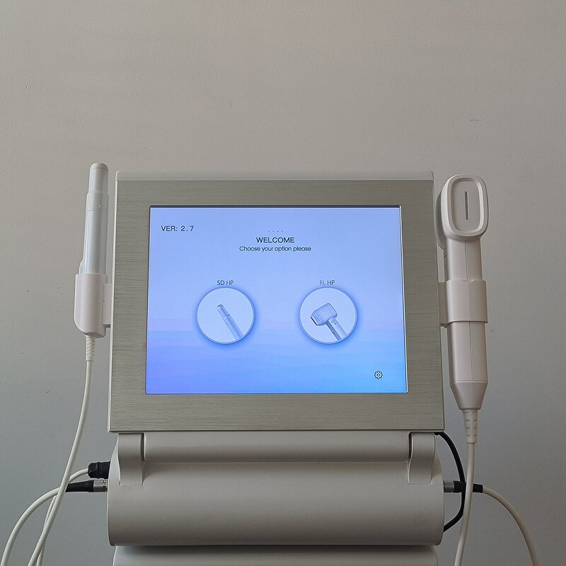 HIFU Vmax Machine Manufacturer - 2025 Portable 2 in 1 360 Hifu 8d Face Lifting 20,000 Shots Cartridges Salon Equipment