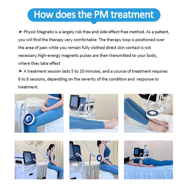 Pemf Physio Magneto Device - 2025 Portable ABS Material Emtt Machine Magnetotherapy Magnetic Therapy