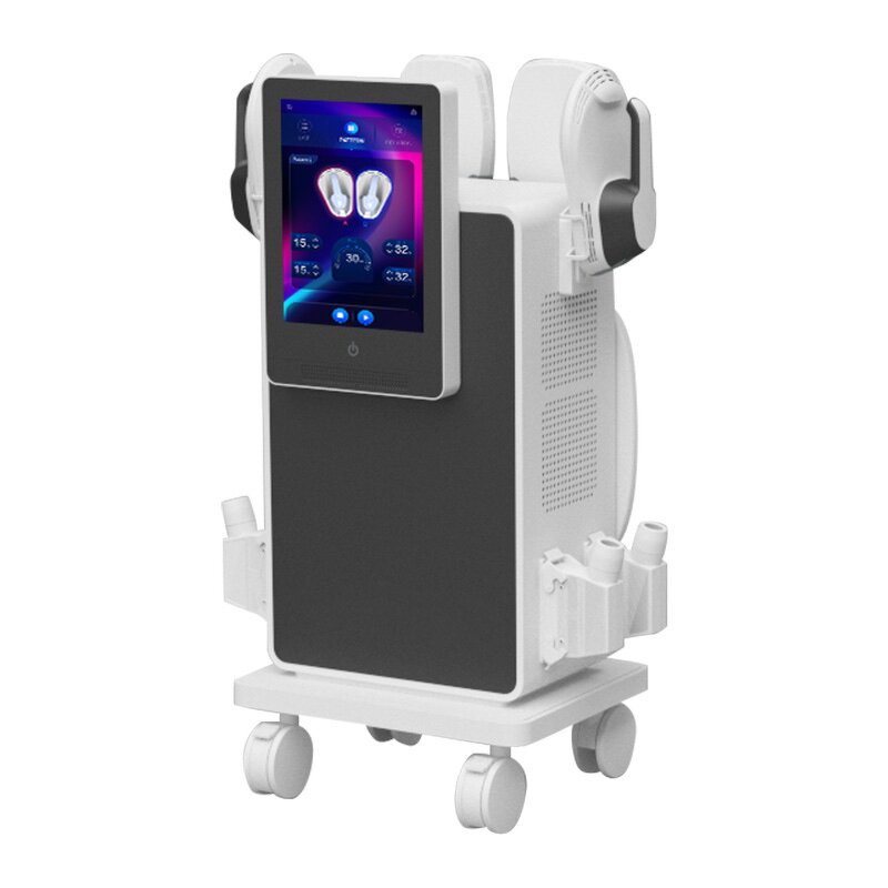 EMS Body Sculpting Machine Manufacturer - High Frequency 200hz 4 Handles Muscle Building Fat Burning Salon Device