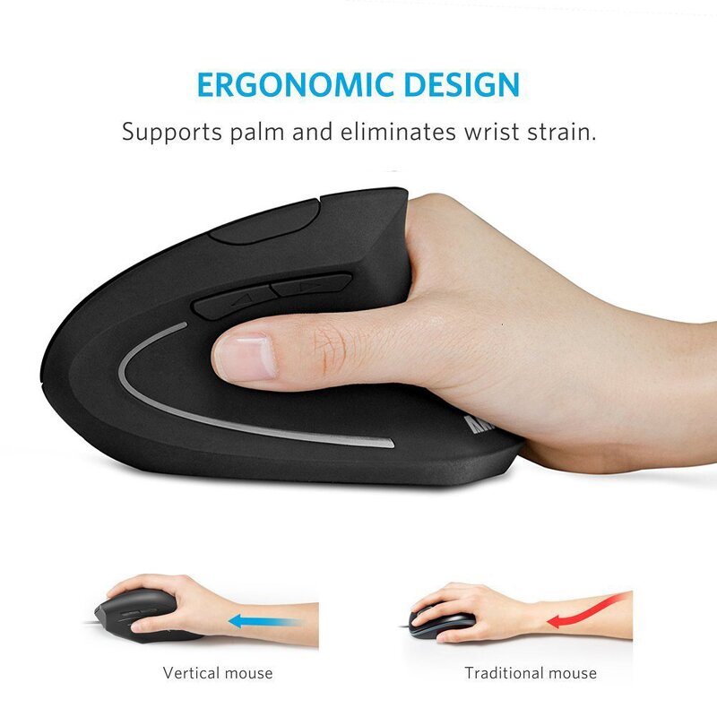 Wireless Optical Mouse Manufacturer - Ergonomic Mini USB Comfortable Right-Hand Computer Laptop Gaming Mouse