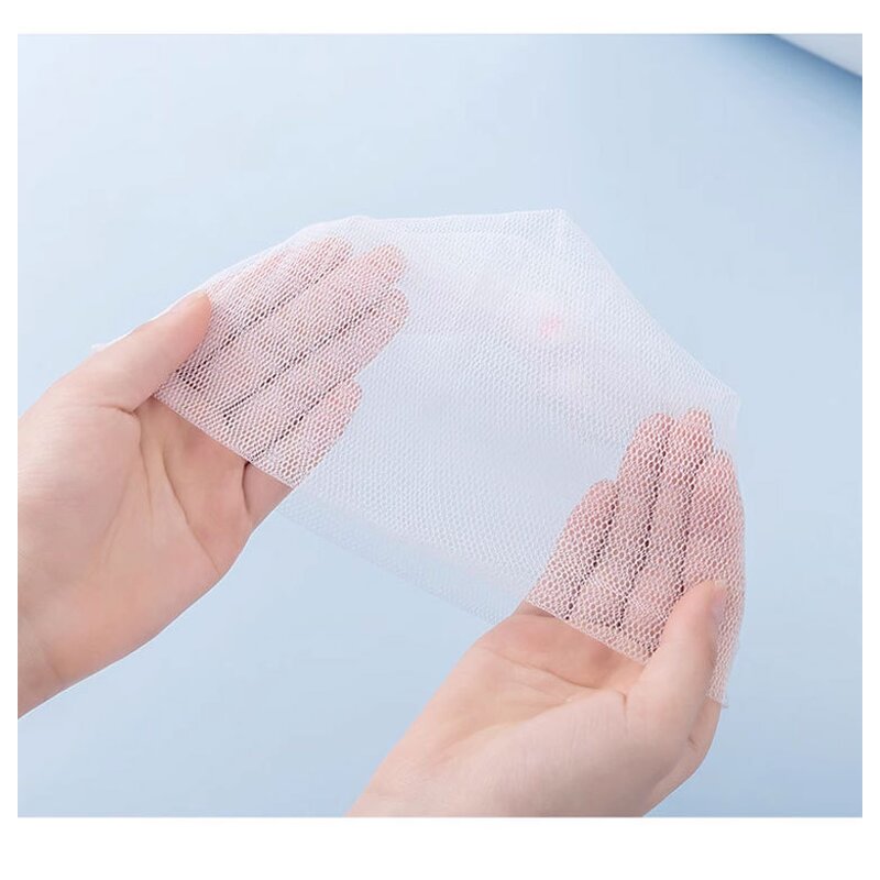 Soap Net Bag Manufacturer - High Quality Mesh Exfoliating Soap Pouch Bubble Foam Saver for Body Face