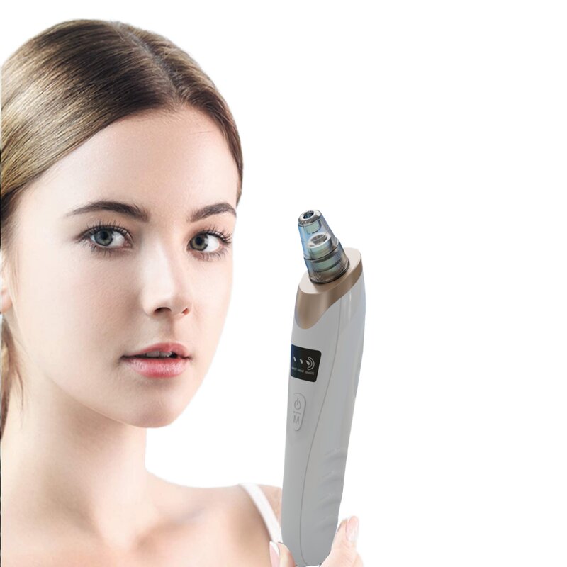 Pore Vacuum Cleaner Manufacturer - Electron Micro Charging Acne Pimple Removal Nose Face Cleaner US Plug