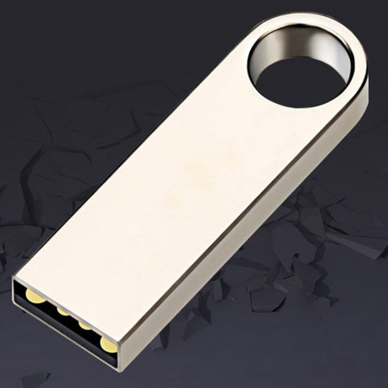 USB Flash Drive Manufacturer - Custom Brand Metal 2.0 128GB 4-Year Warranty 10-Year Data Retention Drive