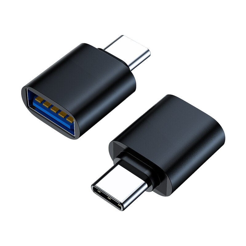 USB OTG Adapter Manufacturer - Type-C Phone Laptop USB3.0 Card Reader Mouse Aluminum Alloy Converter