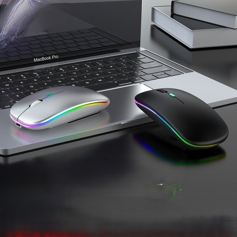 RGB Gaming Mouse Manufacturer - Wireless BT 2.4G Dual Mode Ergonomic Rechargeable Backlit Laptop Mouse
