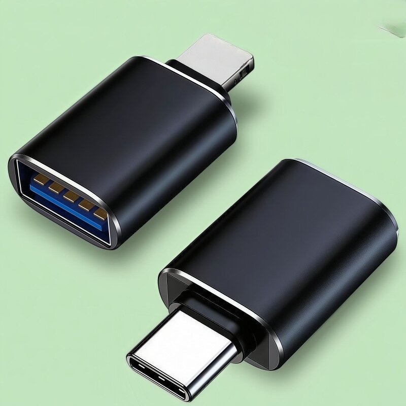 USB OTG Adapter Manufacturer - Type-C Phone Laptop USB3.0 Card Reader Mouse Aluminum Alloy Converter