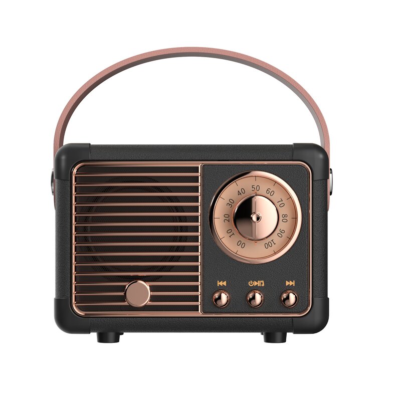 Portable Bluetooth Speaker Manufacturer - Classic Vintage Mini Stereo Sound Travel Outdoor Music Player
