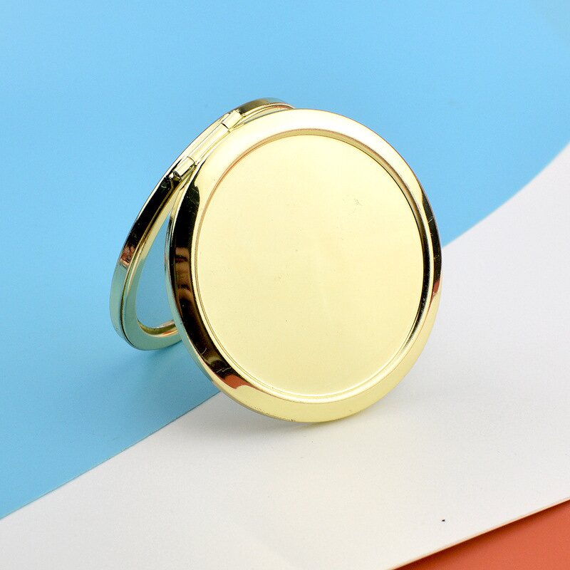 Foldable Makeup Mirror Manufacturer - OEM 2X Magnet Portable Custom Private Label Pocket Cosmetic Mirror