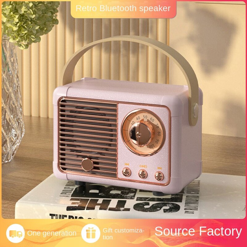 Bluetooth Speaker Manufacturer - HM11 Classic Vintage Mini Stereo Portable Travel Music Player