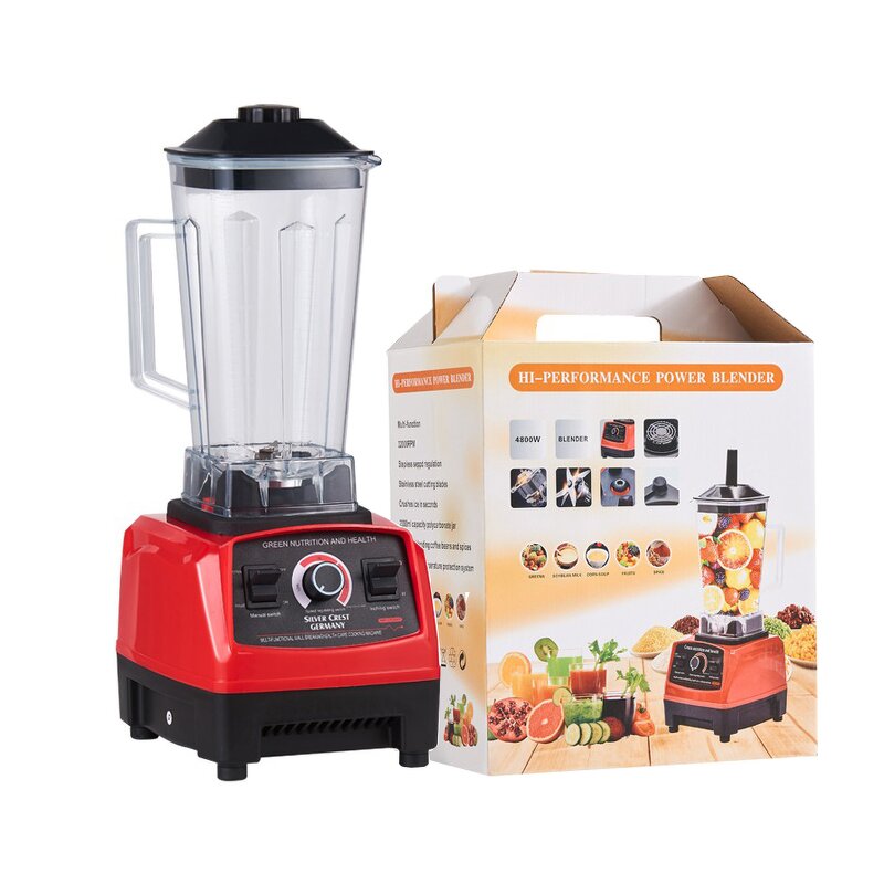 2-In-1 Juicer Blender Manufacturer - OEM 6-Blade Wall-Breaking Double Cup EU UK Standard Portable Mixer