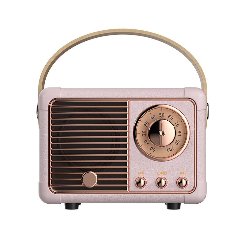 Bluetooth Speaker Manufacturer - HM11 Classic Vintage Mini Stereo Portable Travel Music Player