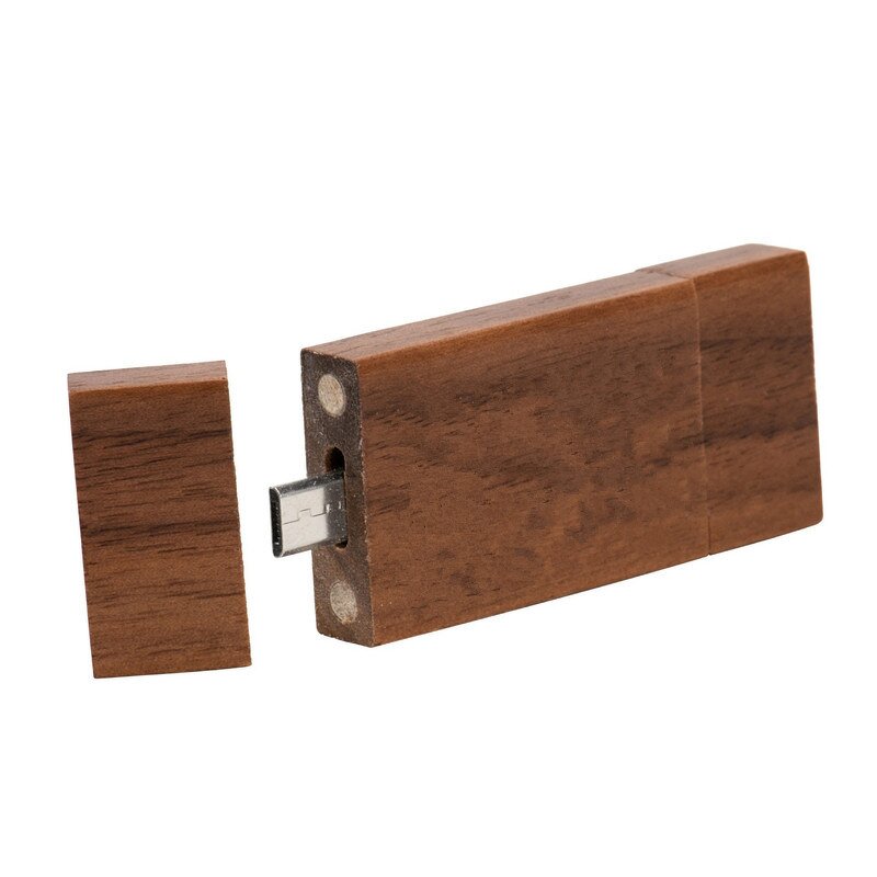 Wooden USB Flash Drive Manufacturer - 2.0 Environmental Bamboo 16GB Promotional Gift USB Disk