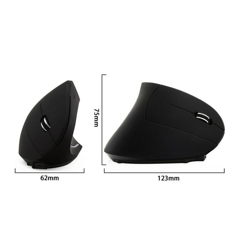 Wireless Gaming Mouse Manufacturer - Ergonomic 2.4GHz 3D Optical LED 6-Button Dual Mode Rechargeable Mouse