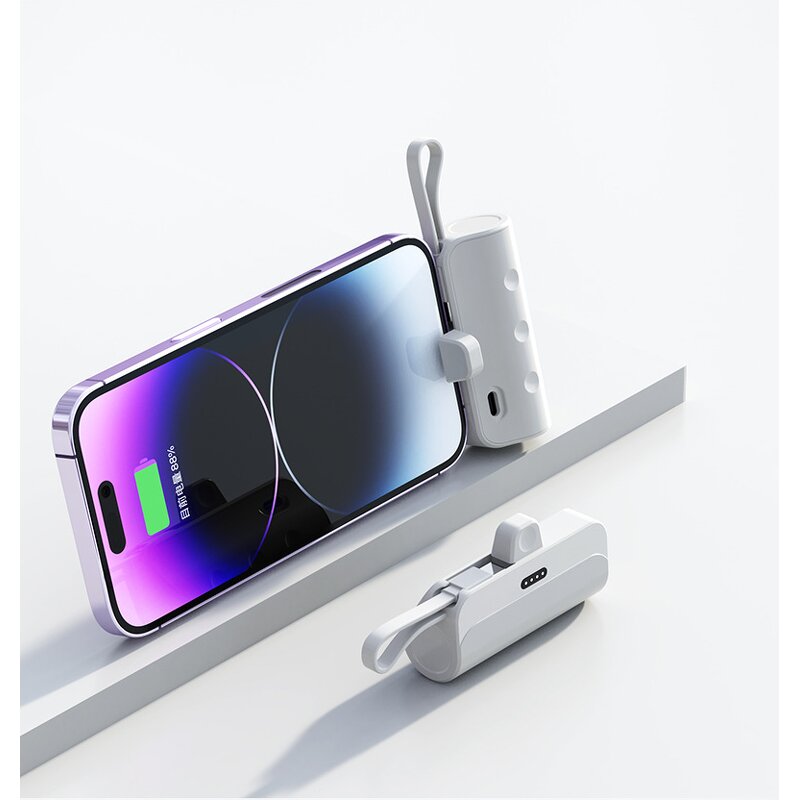 Mini Power Bank Manufacturer - 3000mAh ABS Li-Polymer 10W Custom Logo USB Type-C Power Bank